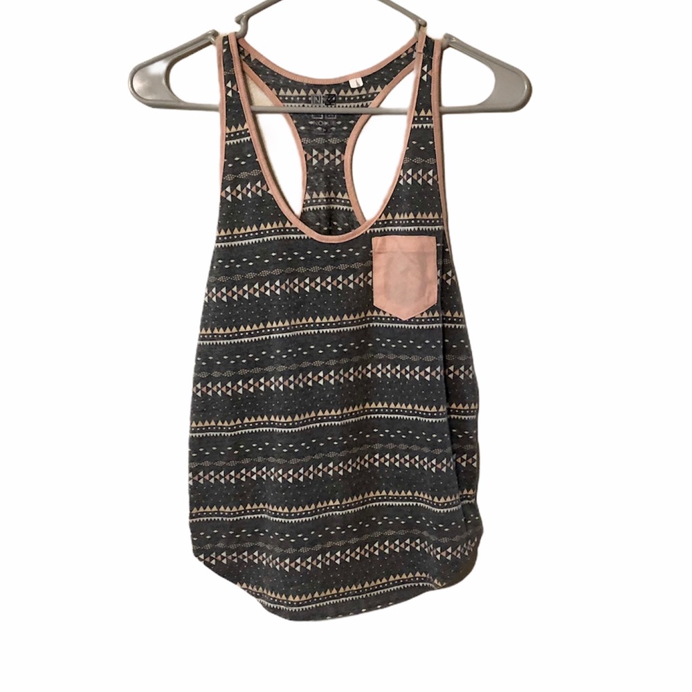 Racer back tank top